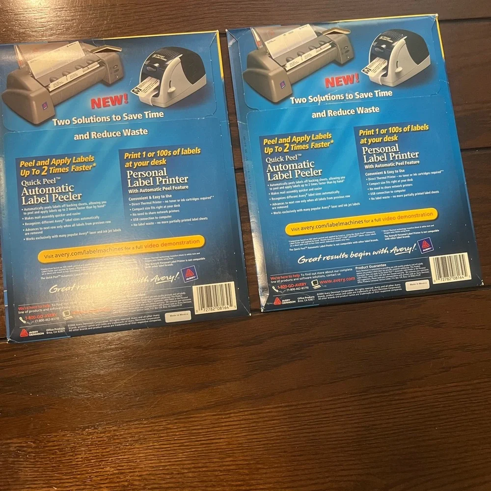 Avery 8164 White Mailing Labels